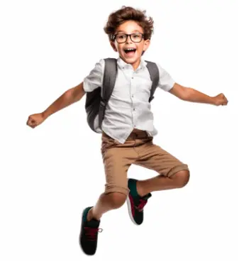 jumping boy